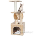 Cat Tree & Condo Scratching Post Tower,